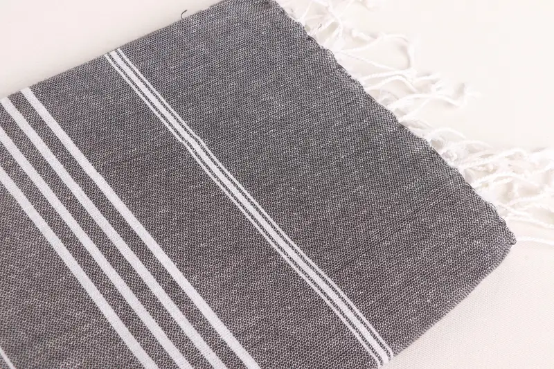 Bachelorette Party Gift, Handmade Turkish Towel, Birthday Gift, Custom Beach Towel, Custom Turkish Towel, 76x40 Cotton Striped Towel, Wedding Favors - 5