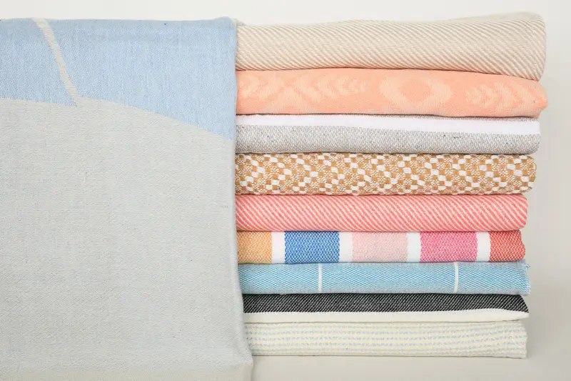 Merry Christmas Gifts, Turkish Tea Towel, 36x18 Cotton Set of 10 Towel, Wedding Gift, Gift For Her, Summer Towel, Spa Towel, Personalized Hand Towel - 1