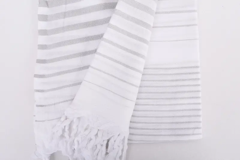 Beach Towel Personalized, Summer Gift, Turkish Beach Towel Bulk, Turkish hand towel, Fouta towel, 68x36 Cotton Striped Towel, Welcome Wedding Gift - 8