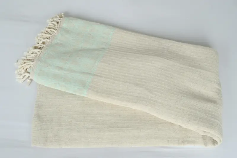 Girl Trip Party Favor, 100x88 Linen Kilim Design Towel, Employee Gifts, Woven Throw Blanket, Beach Wedding Favor, Boho Throw Blankets, Throw Blanket - 6