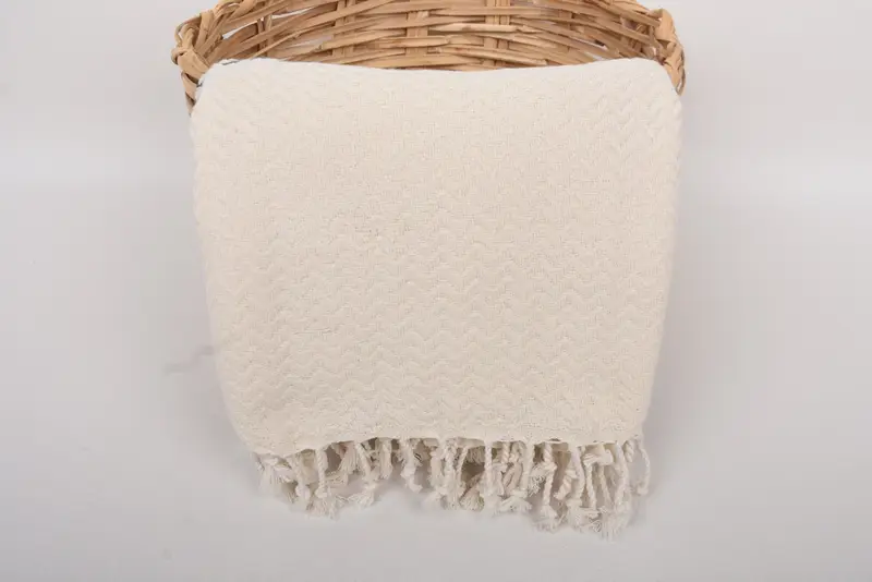 Welcome Wedding Gift, Lightweight Turkish towel, Beach Towel Gift, 76x40 Cotton Diamond Towel, Turkish towel, Handwoven Turkish bath towel - 5