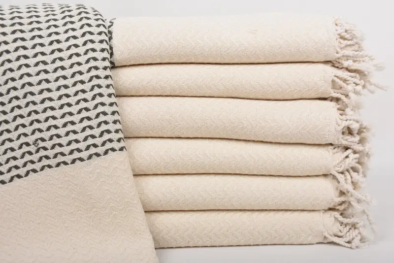Welcome Wedding Gift, Lightweight Turkish towel, Beach Towel Gift, 76x40 Cotton Diamond Towel, Turkish towel, Handwoven Turkish bath towel - 1