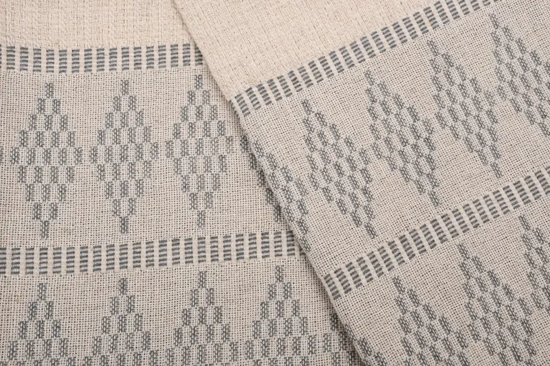 Özel el havlu, organik çay havlu, banyo havlu, dekoratif havlu, nedime hediyeleri, erkek arkadaş Noel hediyesi, 40x20 keten Kilim Tasarım Havlu - 5