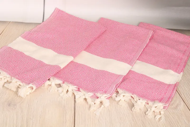 Valentines Day Gift, Personalized Dish Towel, Small Bath Towels, Gym Towel, Bathroom Towels, 36x20 Cotton Diamond Towel, Gift For Wedding Day - 6