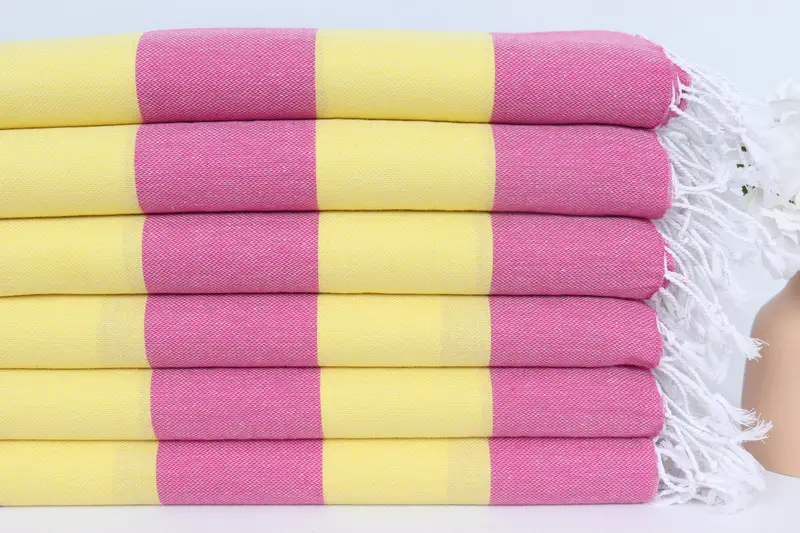 Beach Theme Wedding Gift, Personalized Dish Towel, Bathroom Towels, Bridal Party Gifts, Monogram Kitchen Towel, 40x20 Cotton Striped Towel - 3