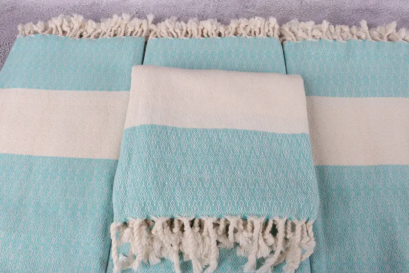 Bachelorette Towel, Baby Boy Gift, Turkish Towel Monogram, Fouta towel, 68x36 Cotton Diamond Towel, Spa Towel, Quick-Dry Beach Towel, Wedding Gift - 4