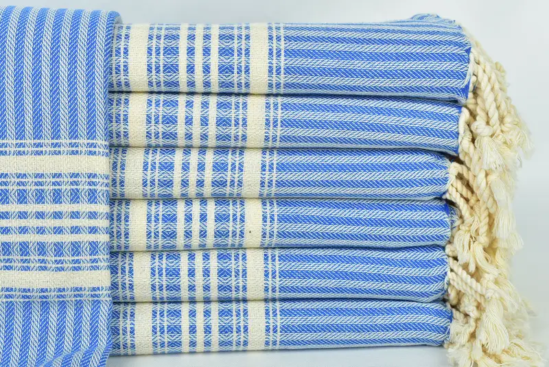 68x38 Linen Striped Towel, Florida Bachelorette Party Favors, Thin towel, Sand-Resistant Peshtemal, Bath towel, Fouta towel, Bridal Party Gifts - 1