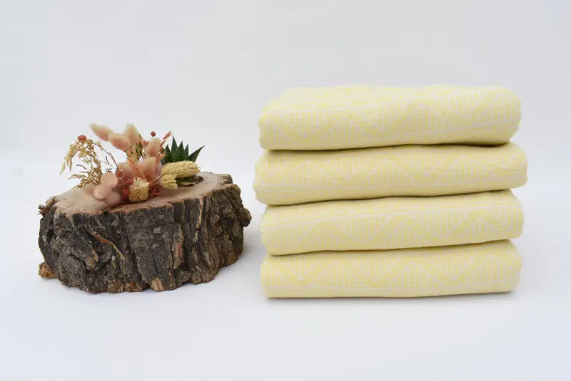 Toalla turca orgánica, regalo de boda personalizado, toalla geométrica de algodón 68x36, toalla de baño, regalos personalizados, regalos de despedida de soltera, toalla de soltero - 3