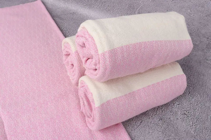 Customized Towels, Bridesmaid Gifts, Girls Weekend Getaways Gifts, 68x36 Cotton Diamond Towel, Personalized Turkish Towel, Personalized Wedding Gift - 7