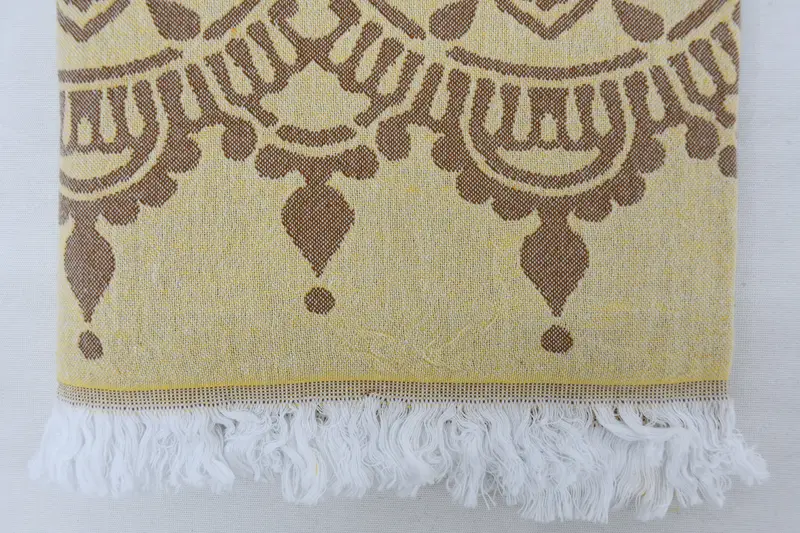 Bridesmaid Gifts, Hammam Towel USA, Luxury Beach Towel, Monogram Turkish Towel, Custom Towel, Halloween Gifts, 70x40 Cotton Floral Patterned Towel - 7