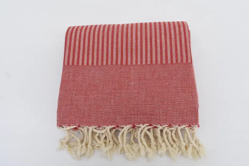 Bachelorette Party Gift, Turkish Towel Beach, Scarf Towel, 70x40 Cotton Striped Towel, Embroidery Towel, Welcome Wedding Gift, Bachelorette Gifts - 6