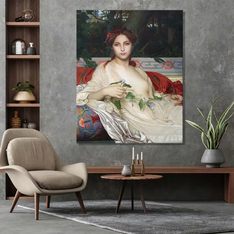 Woman Wall Art, Beauty Canvas Art, Alexandre Cabanel Art, Albayde Wall Art, Large Wall Decor, Nude Woman Wall Art, Albayde Print, Cabanel - 1