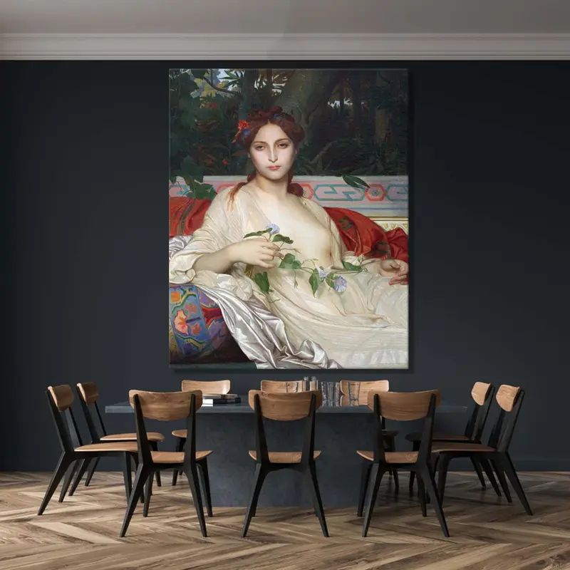 Woman Wall Art, Beauty Canvas Art, Alexandre Cabanel Art, Albayde Wall Art, Large Wall Decor, Nude Woman Wall Art, Albayde Print, Cabanel - 3