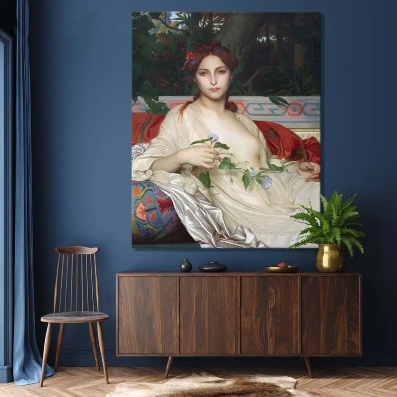 Woman Wall Art, Beauty Canvas Art, Alexandre Cabanel Art, Albayde Wall Art, Large Wall Decor, Nude Woman Wall Art, Albayde Print, Cabanel - 2