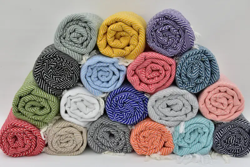 Housewarming Gift, Bachelorette Party Gifts Bridesmaids, Boho Throw Blankets, 96x80 Cotton Chevron Towel, Halloween Blanket, Throw Blanket Couch - 8