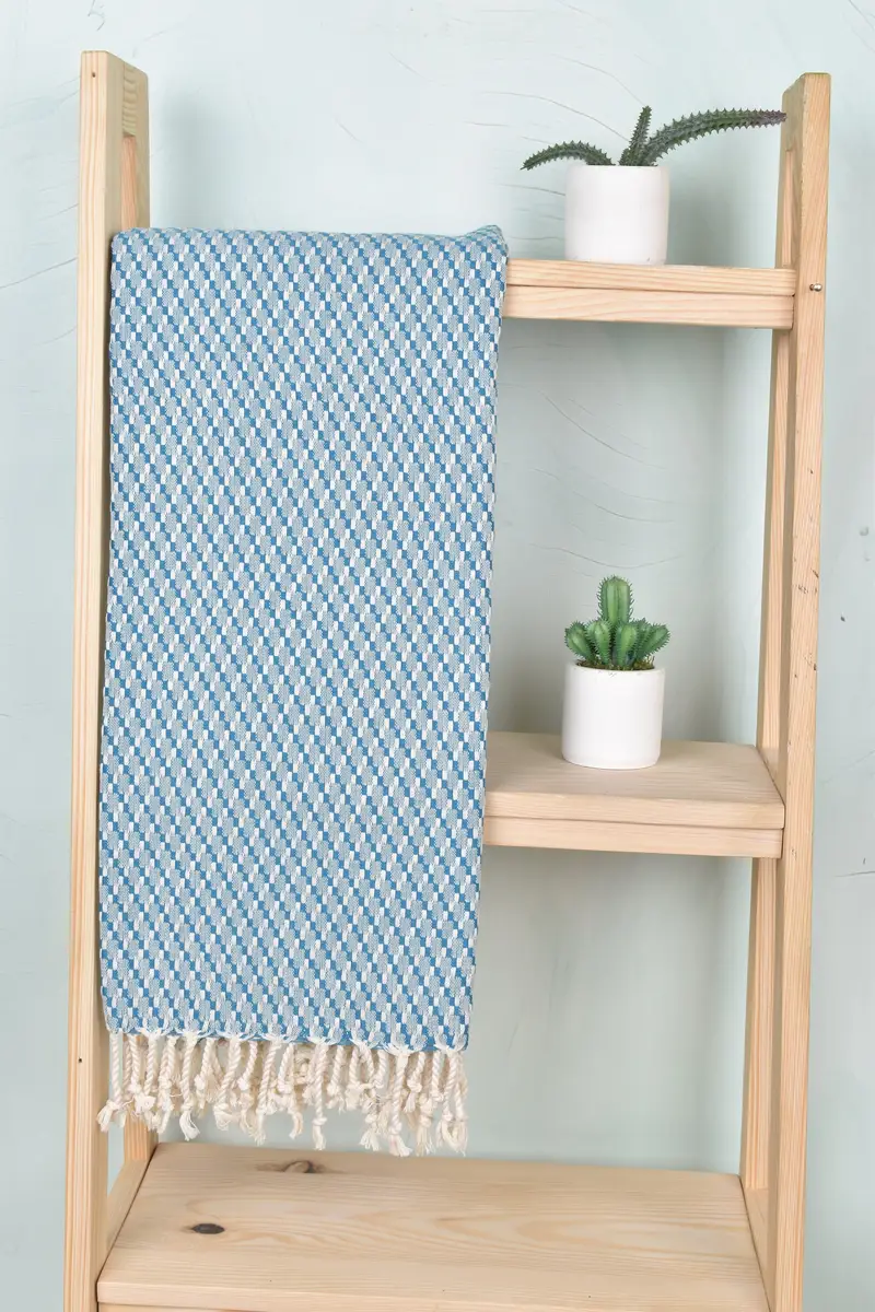 Wedding Shower Gift, Quick-Dry Beach Towel, 68x40 Cotton Geometric Towel, Home Decor Gifts, Spa Towel, Kids Beach Towel, Sand-resistant towel - 8