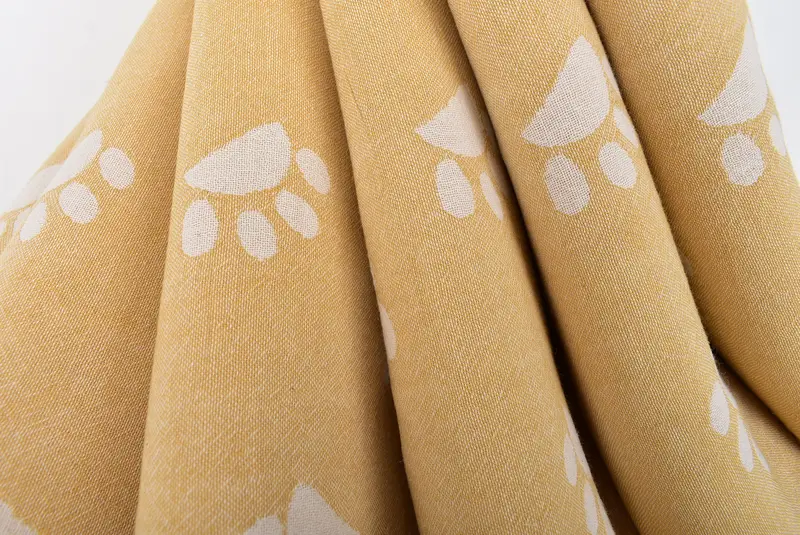 Custom Wedding Gifts, Fouta towel, Arizona Bachelorette Party Favors, Anniversary Gift For Her, 70x36 Cotton Paw Design Towel, Bridal Shower Favors - 6