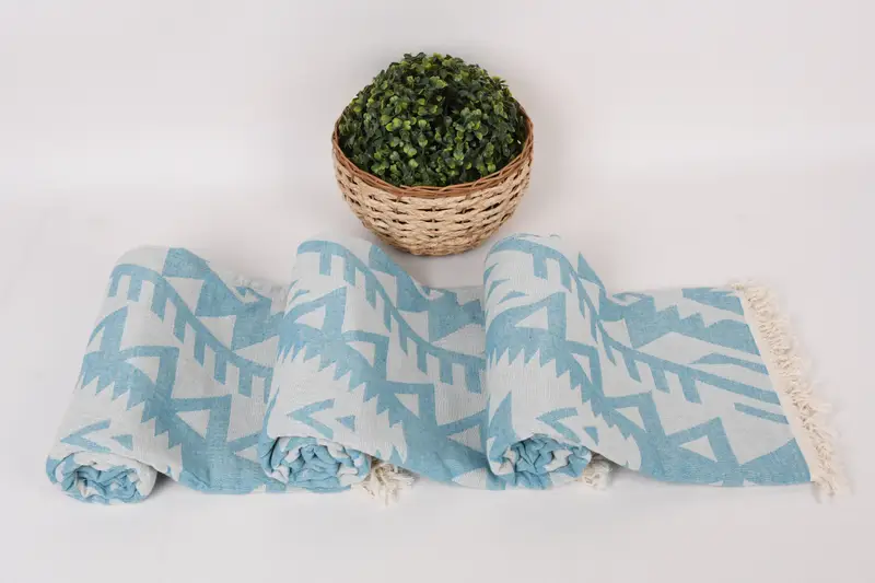 Friends Beach Towel, Organic Towel, Personalized Gift For Him, Large Turkish Towel, 76x40 Cotton Geometric Towel, Bath towel, Travel towel - 8