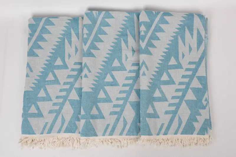Friends Beach Towel, Organic Towel, Personalized Gift For Him, Large Turkish Towel, 76x40 Cotton Geometric Towel, Bath towel, Travel towel - 7