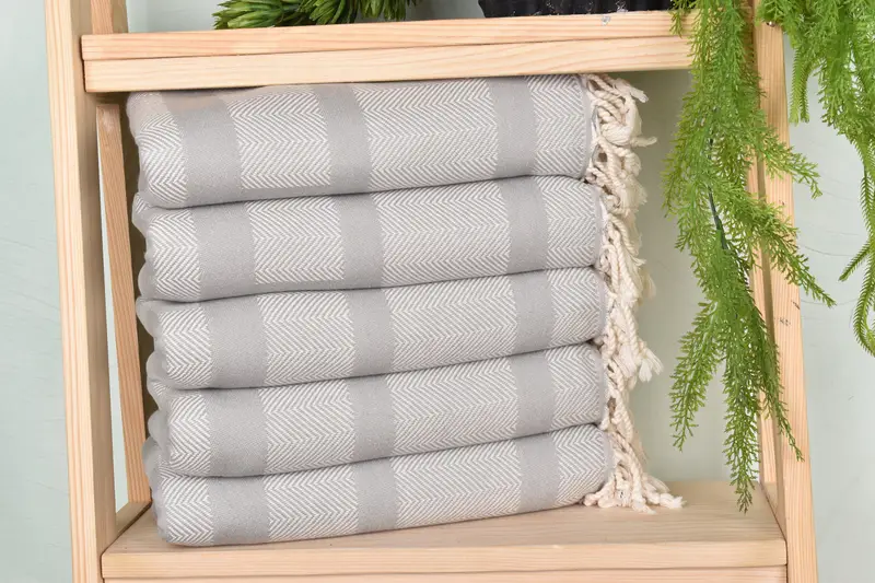 Custom Wedding Gift, Luxury towel, Peshtemal, 68x38 Cotton Chevron Towel, Bachelor Bachelorette Party Favors, Peshtemal Towel, Bulk Order Towel - 1