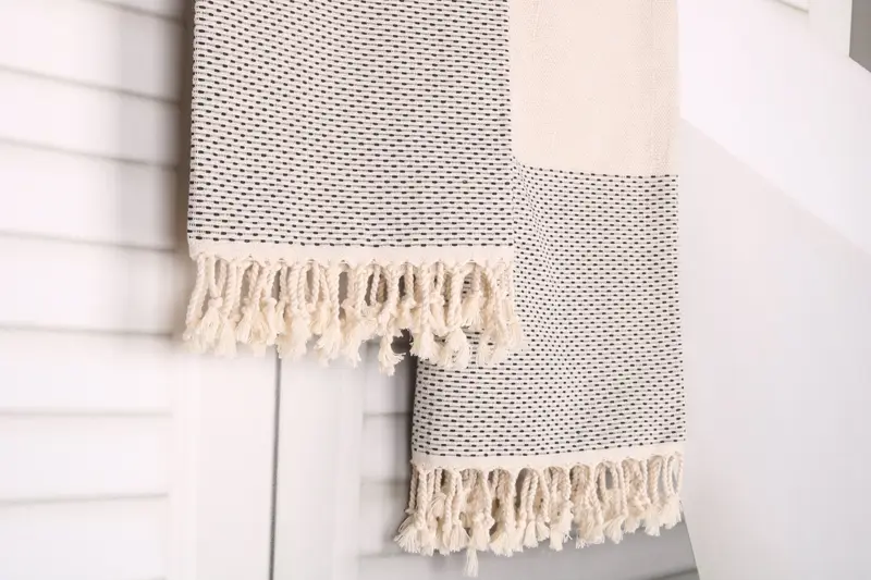 Bridal Party Gifts, Turkish towel, 70x40 Cotton Polka Dot Towel, Beach Towel Gift, Scarf Towel, Personalized Wedding Gift, Turkish Beach Towel Bulk - 8