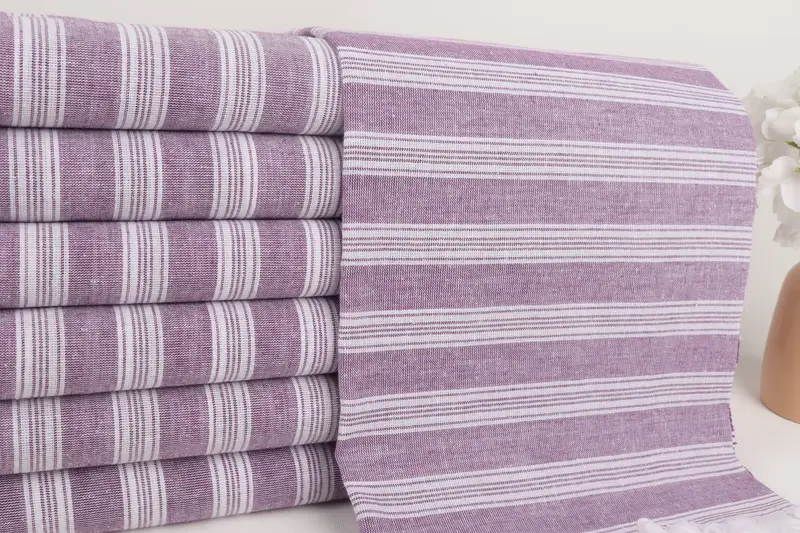 70x40 Cotton Striped Towel, Peshtemal Towel, Absorbent towel, Personalize Gift, Peshtemal Towel USA, Organic Cotton Towel, Personalized Gifts - 2