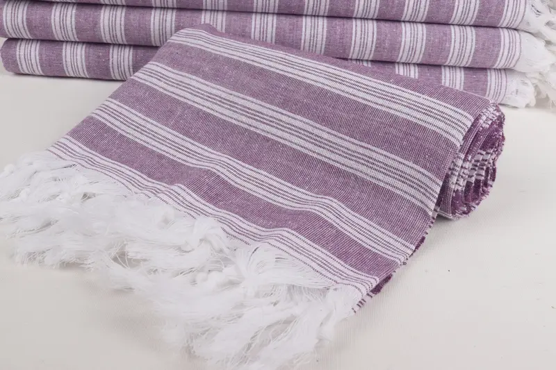 70x40 Cotton Striped Towel, Peshtemal Towel, Absorbent towel, Personalize Gift, Peshtemal Towel USA, Organic Cotton Towel, Personalized Gifts - 4