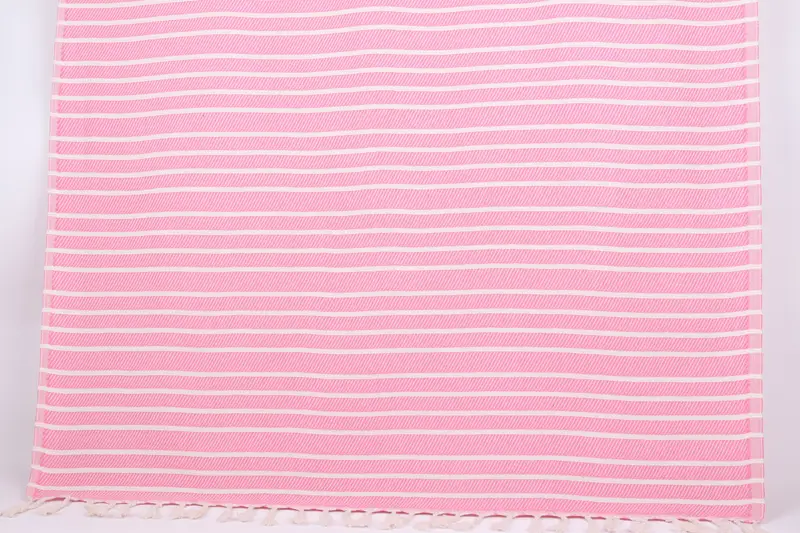 Turkish Towel Beach Personalized Pink Flat 40x71 Inches