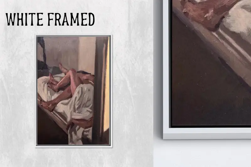 Romantik Çift Kanvası: Samimi Mekanlar için Zarif Baskılı Sanat