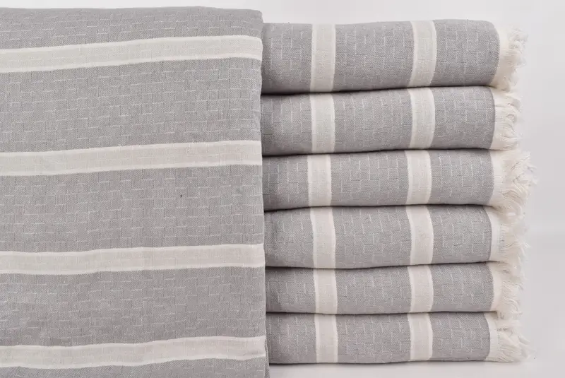 96x84 Cotton Striped Towel, Throw Blanket Couch, Bachelorette Party Favors, Personalized Gift For Her, Extra Large Tablecloth, Bachelorette Gifts - 2