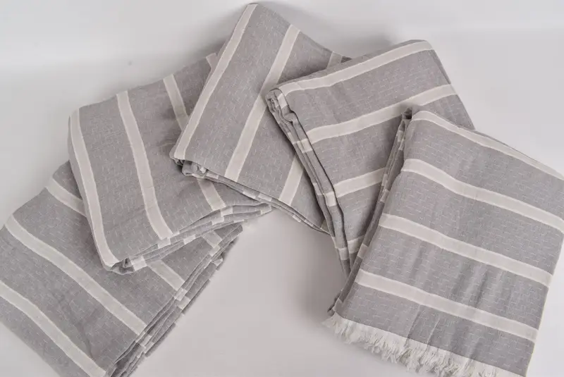 96x84 Cotton Striped Towel, Throw Blanket Couch, Bachelorette Party Favors, Personalized Gift For Her, Extra Large Tablecloth, Bachelorette Gifts - 4