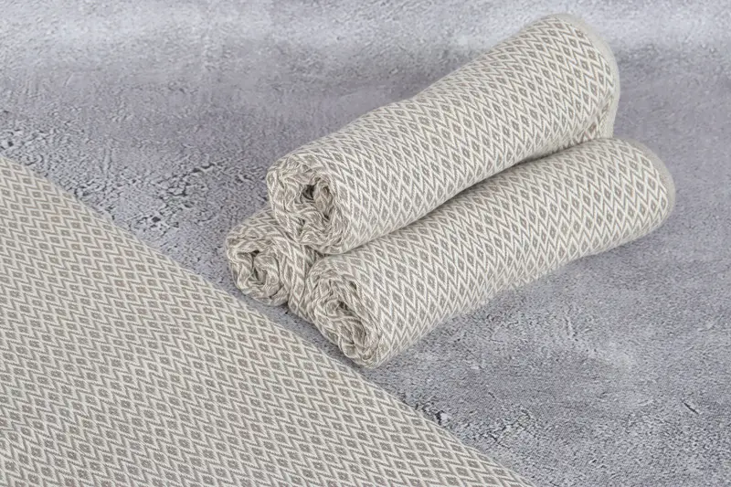 Bathroom Towels, Wedding Day Gift For Bride, 40x20 Cotton Diamond Towel, Personalized Dish Towel, Turkish Tea Towel, Xmas Gifts, Embroidery Towel - 8