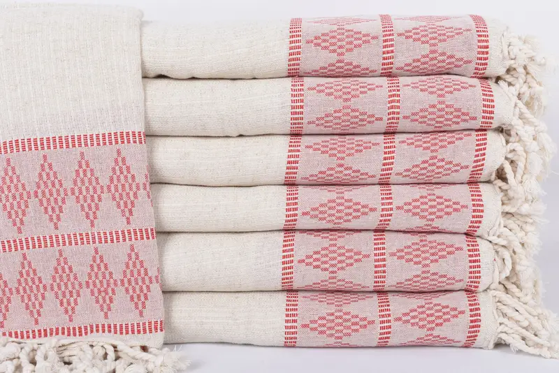 Best Friend Christmas Gift, Turkish Blanket Throw, Tablecloth, Woven Throw Blanket, Custom Wedding Gifts, 100x88 Linen Kilim Design Towel