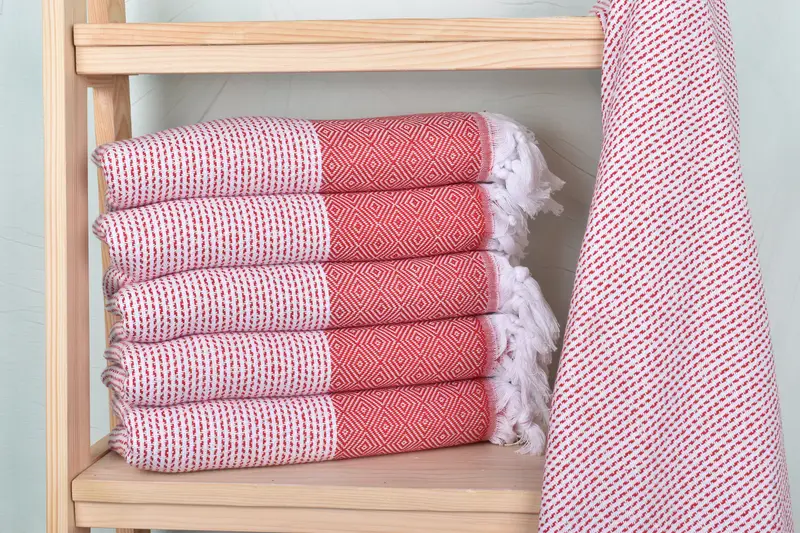Wedding Anniversary Gift, Peshtemal Towel, 70x40 Cotton Diamond Towel, Custom Gift, Christmas Favors, Soft towel, Personalized Turkish Towel - 2