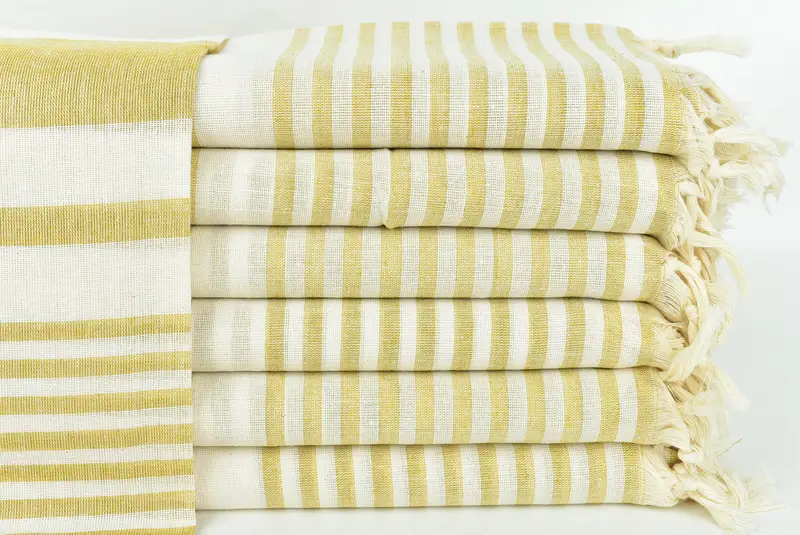 Organic Towel, Quick-Dry Beach Towel, Turkish Towel Personalized, 70x40 Cotton Striped Towel, Custom Towel, Bachelorette Favor, Custom Beach Towel - 1