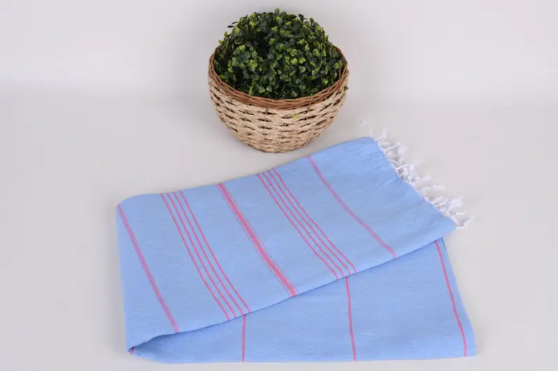70x40 Cotton Striped Towel, Turkish Towel Beach, Turkish Towel Monogram, Handmade Gift, Bachelor Gifts, Travel Towel, Wedding Day Gift For Bride - 4