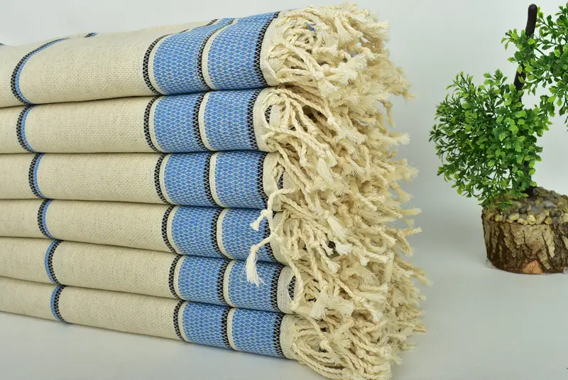 70x36 Cotton Striped Towel, Embroidered Towel, Luxury Turkish Bath Towel, Wedding Gifts Towel, Wedding Day Gift For Bride, Bachelorette Party Gift - 3