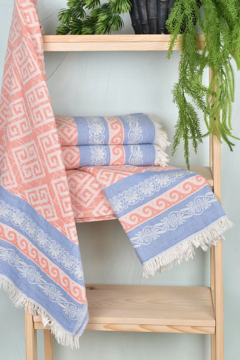 70x36 Cotton Geometric Towel, Gift For Him, Bachelorette Party Favors, Bridal Shower Favors, Beach Towel Personalized, Home Gift, Beach Size Towel - 7