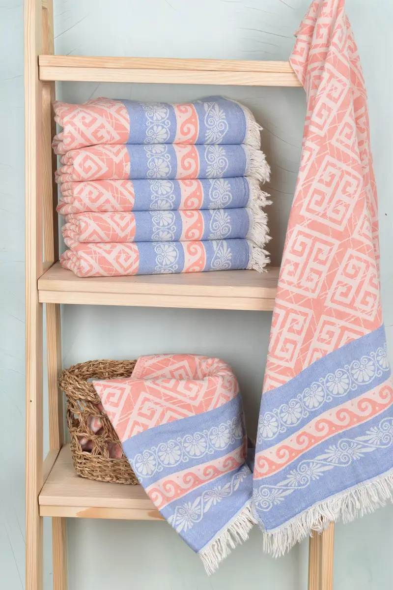 70x36 Cotton Geometric Towel, Gift For Him, Bachelorette Party Favors, Bridal Shower Favors, Beach Towel Personalized, Home Gift, Beach Size Towel - 4