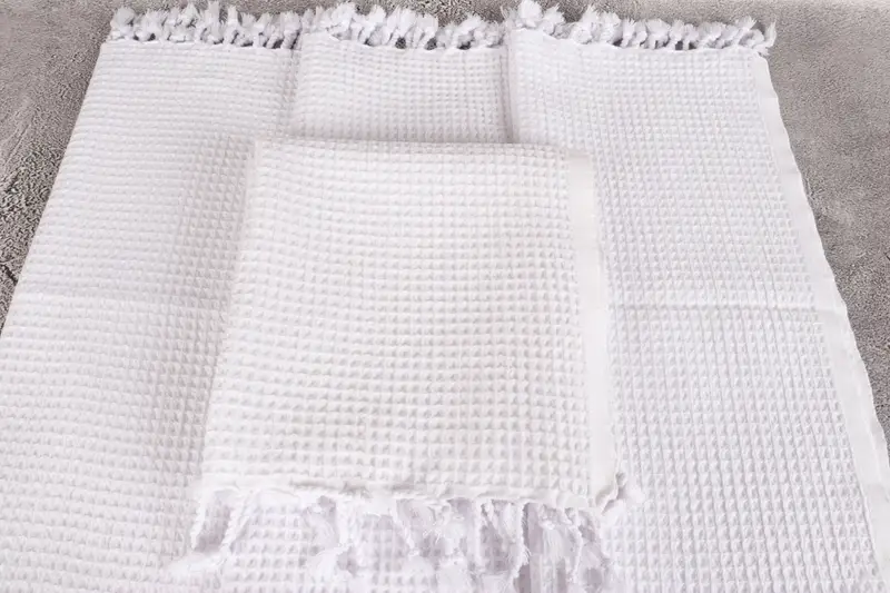 Personalized Gifts, Personalized Kitchen Towel, 40x20 Cotton Waffle Towel, Bachelorette Party Decorations, Wedding Favors, Anniversary Gift For Her - 4