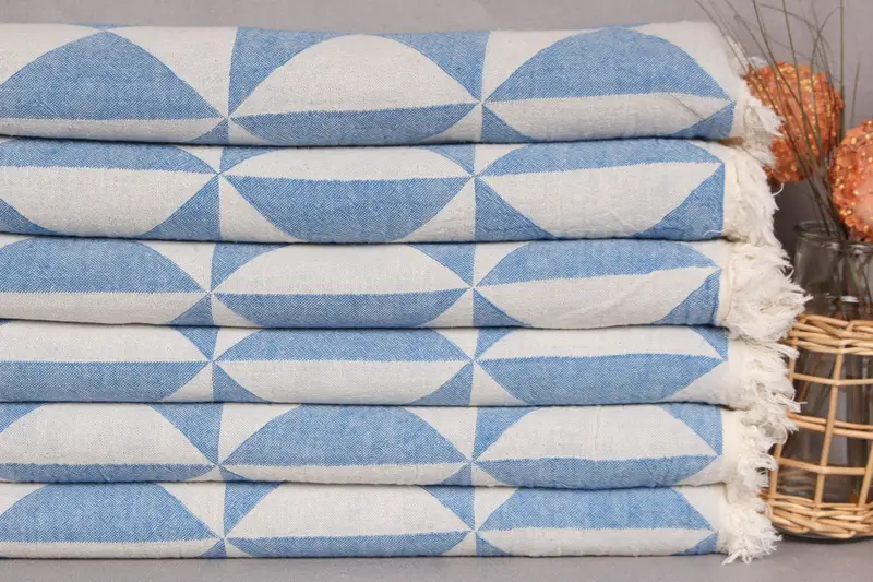 Bridesmaid Towel, Beach towel, Custom Wedding Gift, Monogram Towels, Handwoven organic Turkish towel for spa, Xmas Gifts, Bridal Shower Favors - 3