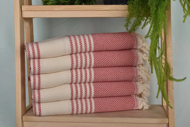 Customized Towels, 70x40 Cotton Striped Towel, Turkish Towel Set, Bridesmaid Gift, Absorbent towel, Arizona Bachelorette Party Favors, Hammam towel - 1