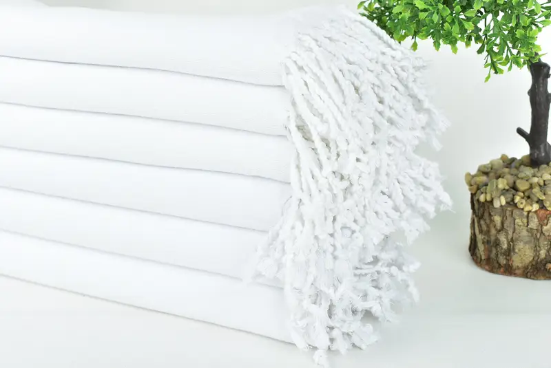Nedime Hediyeleri, Hamam Havlu, Gelin Hediyesi, Spa için El Dokumalı Organik Türk Havlu, 70x40 Pamuklu Katı Havlu, Spor Salgası, Hızlı Dry Plaj Havlusu - 3