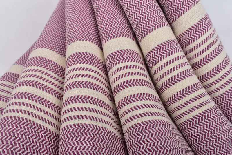 Monogram Towels, Turkish Hand Towel, Wedding Gift, Personalized Gift, Custom Tea Towel, 40x18 Cotton Striped Towel, Beach Theme Wedding Gift - 5