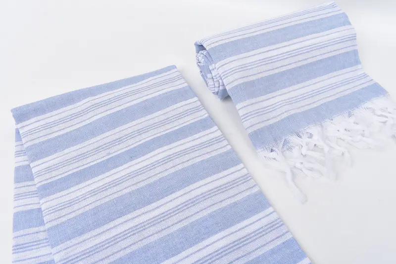 Personalized Turkish Towel, Personalized Gifts, Yoga Towel, 70x40 Cotton Striped Towel, Beach Towel Gift, Bachelorette Party Favor, Cute Beach Towel - 7