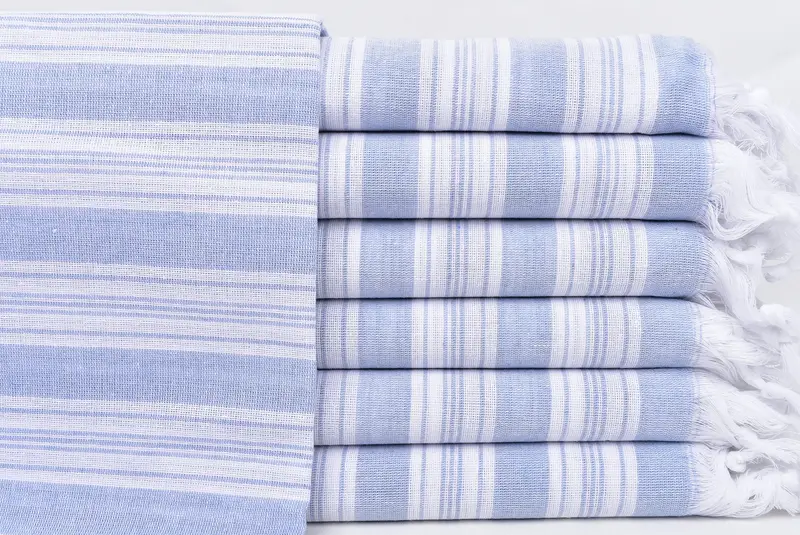 Personalized Turkish Towel, Personalized Gifts, Yoga Towel, 70x40 Cotton Striped Towel, Beach Towel Gift, Bachelorette Party Favor, Cute Beach Towel - 1
