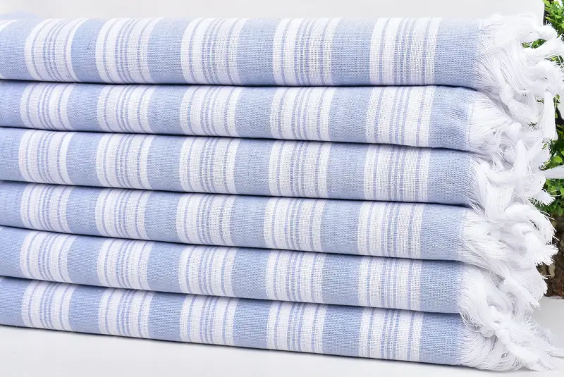 Personalized Turkish Towel, Personalized Gifts, Yoga Towel, 70x40 Cotton Striped Towel, Beach Towel Gift, Bachelorette Party Favor, Cute Beach Towel - 3