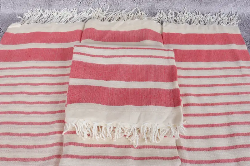 Best Friend Christmas Gift, Monogram Beach Towel, Bath towel, Turkish Beach Towel Monogram, Handmade Gift, 70x40 Cotton Striped Towel, Summer Towel - 4
