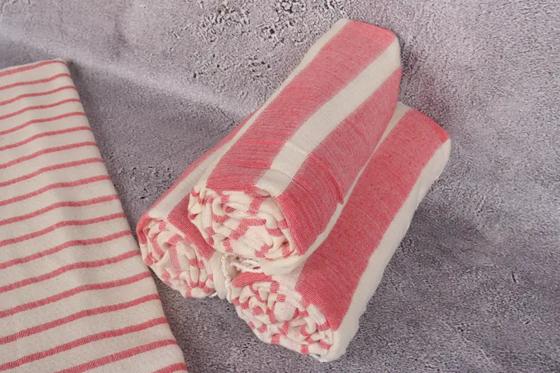 Best Friend Christmas Gift, Monogram Beach Towel, Bath towel, Turkish Beach Towel Monogram, Handmade Gift, 70x40 Cotton Striped Towel, Summer Towel - 8