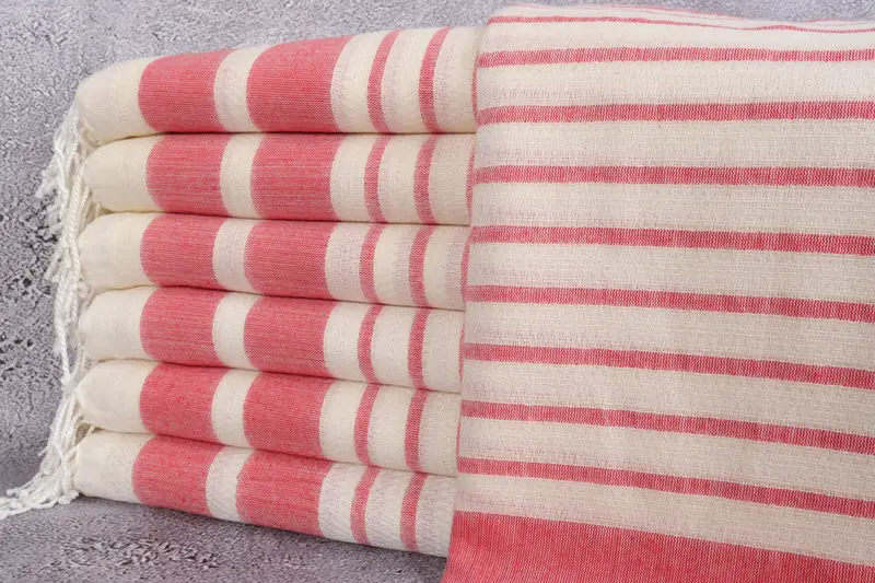 Best Friend Christmas Gift, Monogram Beach Towel, Bath towel, Turkish Beach Towel Monogram, Handmade Gift, 70x40 Cotton Striped Towel, Summer Towel - 1